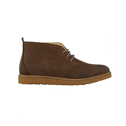 WeSC Footwear Men's Desert Boot in Brown UK 9 Soft Premium Leather Uppers