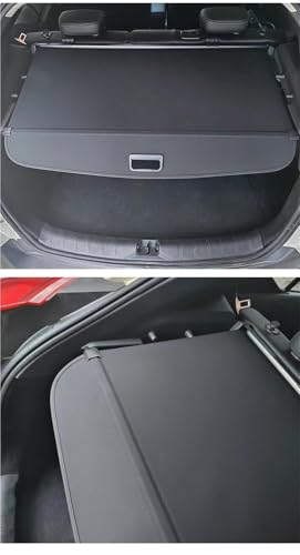Cubierta de carga de maletero retráctil BYD ATTO 3 2023 accesorio impermeable carbón 5