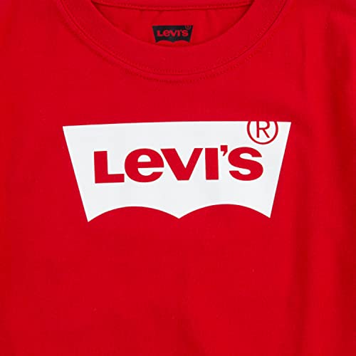 Levi's Boys' Toddler Classic Batwing T-Shirt, Super Red 3T #TOP2