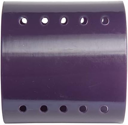 Diane Magnetic Rollers Pack of 6 Hair Rollers for Women and Girls Diameter 3 Inch Purple, 6 Count (Pack of 1)