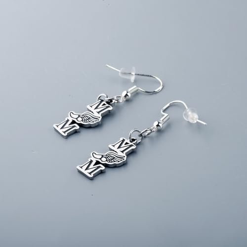 OKEYCH Track and Field Lover Gift Track Mom Earrings Running Runner Jewelry Cross Country Gift4
