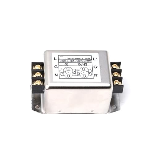 Filtro de potencia CA 220V CW4L2-3A/6A/10A-S monofásico para ruido magnético