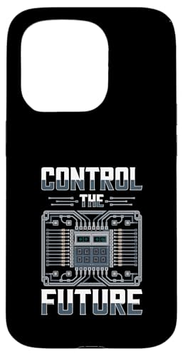 Quantum AI CONTROL THE FUTURE �T�[�L�b�g �X�}�z�P�[�X iPhone 15 Pro �p