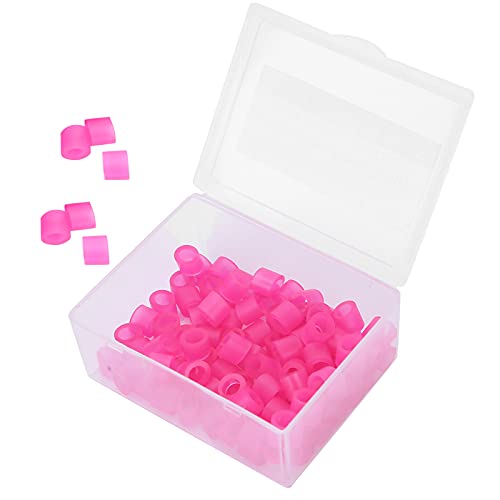 100 PCS Anéis de Código de Cor Dental Silicone Não Tóxico Anéis de Código de Cor Dental Suprimentos