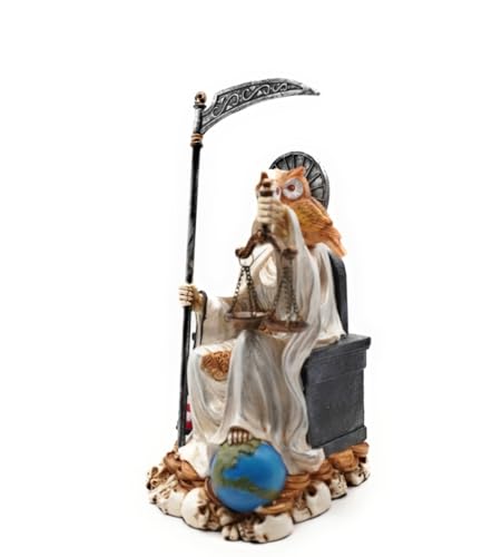 Estatua Santa Muerte RUSTIX en Resina, 9 in miniatura 6