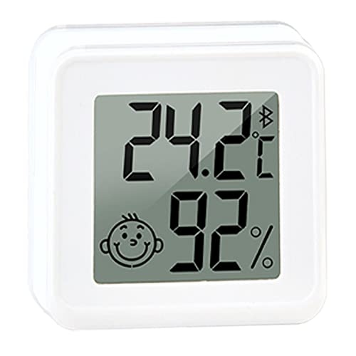 室内温度計 - デジタル温度計 部屋 | 湿度と温度モニター | 室内温度計 LCDディスプレイ付き | 室温温度計 リビングルーム オフィス ベビールーム インテリア用