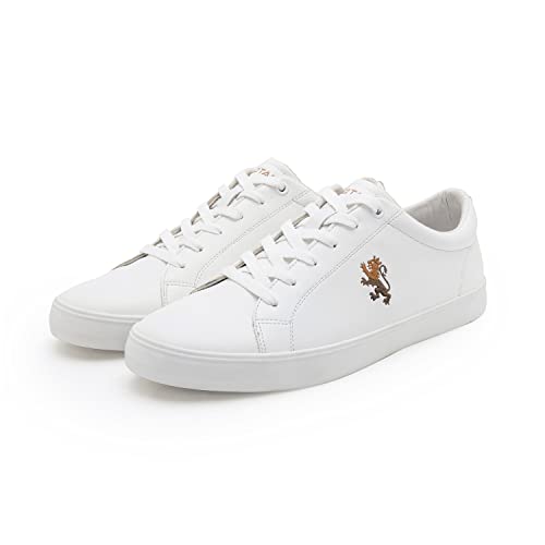 Image of Red Tape Men's Low-Top Casual Sneakers- Lace-Up Sneakers