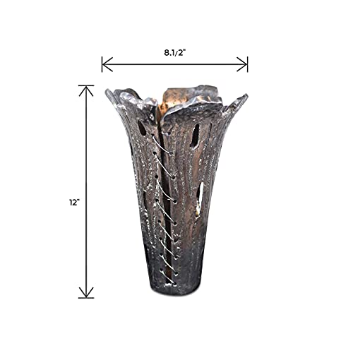 Decorative Aluminum Broken Flower Vase (Dh3017) | Tall Metal Flower Container | Aluminum Flower Centerpiece For Home Decor,Wedding, Party, Decor Accent Flower Vase. #TOP2