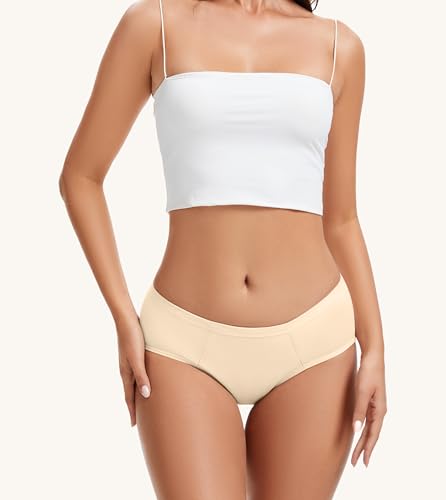 Image of YESWEL Period Underwear For Women, Leakproof Hipster, Brief, Heavy Flow, 3 Pack