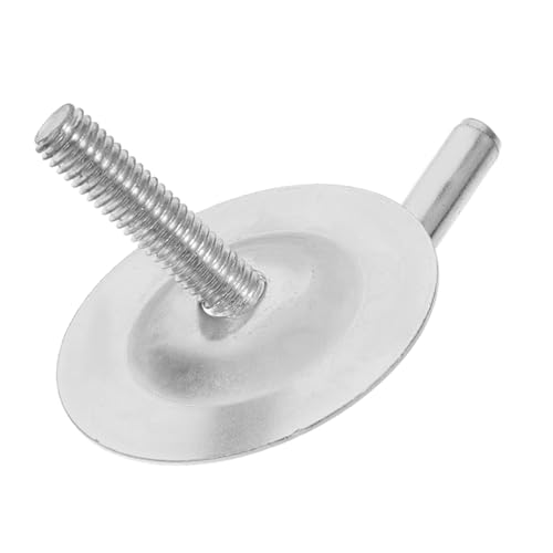 Lurrose 1 Juego accesorios para ventiladores de piso accesorios para ventiladores de pie montar montaje partes del ventilador tornillos del ventilador planchar Silver