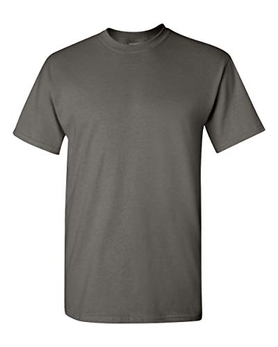 Big and Tall Non Pocket T Shirts, 2X-14X in a lot of Colors That fits and Last (8X, Charcoal)