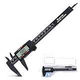 Kynup Digital Caliper, Caliper Measuring Tool with LCD Screen, Electronic Micrometer Caliper with Auto-Off Feature, Inch and Millimeter Conversion(0-6')
