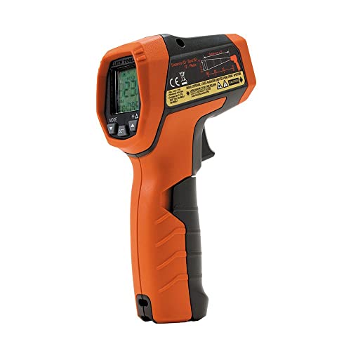 Klein Tools IR5 Dual Laser 12:1 Infrared Thermometer, Digital Thermometer Gun With Backlit Display, Dual Laser Targeting And Auto Scan, Wide Temperature Range thumb #5