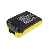 Synergy Digital Power Tool Battery, Compatible with Porter Cable PCCK602L2R Power Tool, (Li-ion, 18V, 2000mAh) Ultra High Capacity, Replacement for Stanley FMC687L Battery
