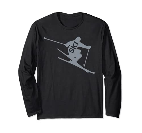 Dichiarazione Bold SKI Sci sciistico, sci discesa Maglia a Manica