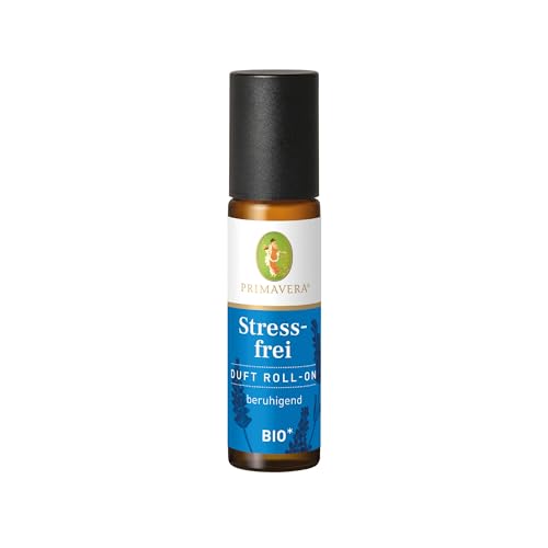 PRIMAVERA Duft Roll-On Stressfrei bio* 10 ml - Lavendel - Aromaöl Duftöl Aromatherapie für unterwegs - beruhigend - vegan