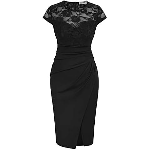 GRACE KARIN Vintage Floral Lace Dress Cover