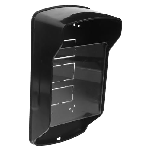 WOONEKY Cubierta para Máquina de Control de Acceso Tapa Abatible Protección contra Lluvia y Rayos UV Tamaño 226X102 CM Plástico Transparente para Uso Exterior y Timbres de Puerta