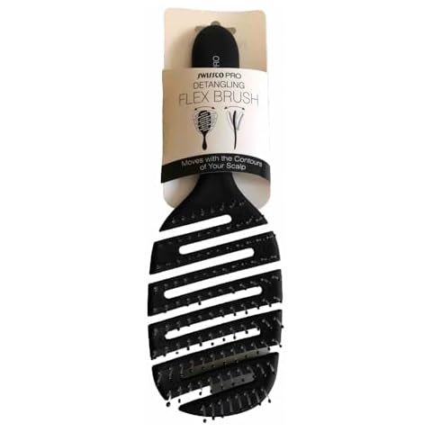 Swissco Pro Detangling Flex Brush (Black) Cover