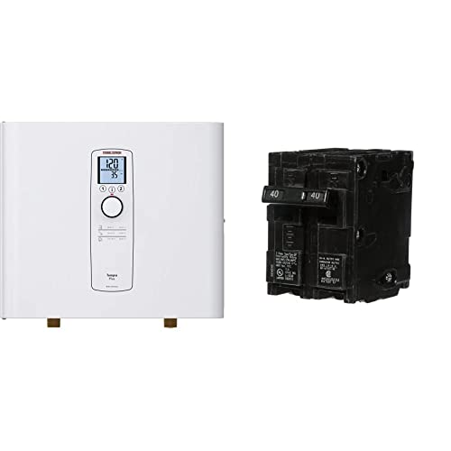 Stiebel Eltron Tempra 29 Plus Tankless Water Heater + SIEMENS Q240 40-Amp Double Pole Type QP Circuit Breaker