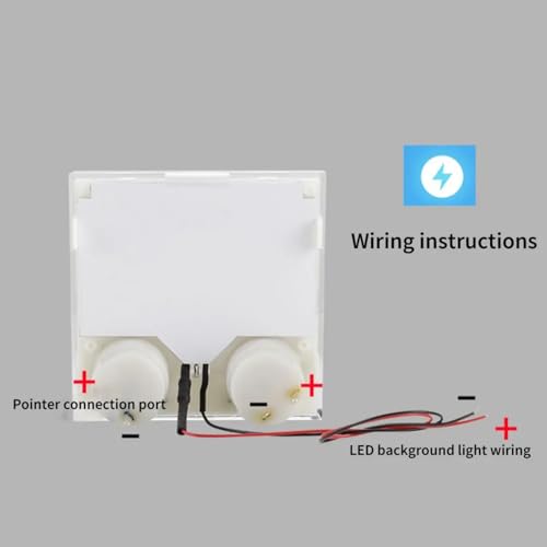 Image of Eujgoov Cross Needle SWR /Watt Meter, Double Needle 60 /300W Band Standing- Meter with Backlight