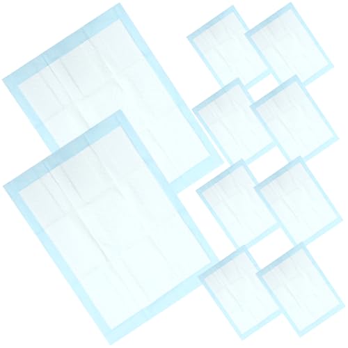 Toddmomy 10pcs Leak Proof Change Mat Waterproof Always Urine Diapers Table Cover Cover Covers or Sky-Blue