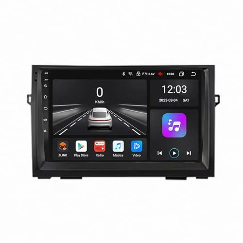 Radio de coche 2 DIN Seat Leon 3 navegador GPS 2G 32G con cámara trasera