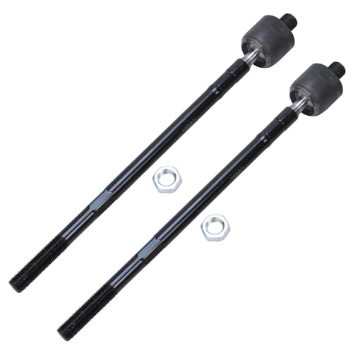Image of Detroit Axle - Front Struts Kit for Hyundai 2001-2006 Santa Fe [2.4L, 2.7L] 2 Struts Coil Spring 4 Outer Inner Tie Rods 2 Sway Bar Links 2 Boots 2002 2003 2004 2005 Replacement Suspension