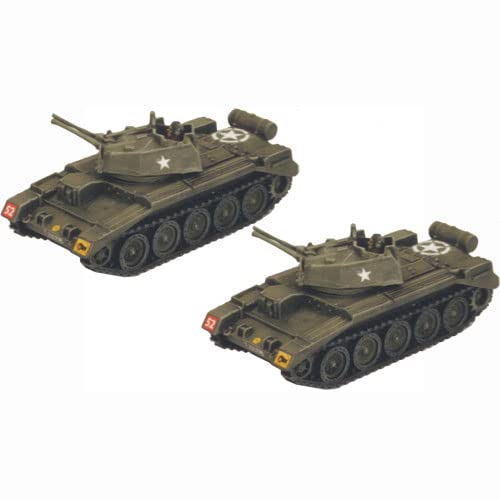 Flames Of War British Crusader AA Troop (BBX59) – Late War, 2 Plastic Vehicle Models