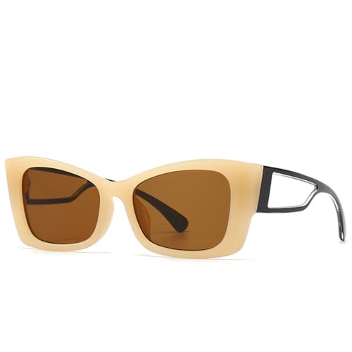 Lunettes de soleil œil de chat surdimensionnées pour sublimer et affiner le visage
