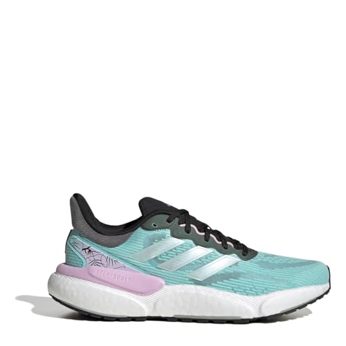 adidas Alphaboost - Tenis unisex para correr, Aqua, 39 1/3 EU