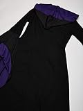 California Costumes Plus-Size Deluxe szlafrok z kapturem, fioletowy/czarny, 2XL