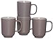 Ritzenhoff & Breker Kaffeebecher-Set Jasper, 4-teilig, je 285 ml, Taupe, Steinzeug