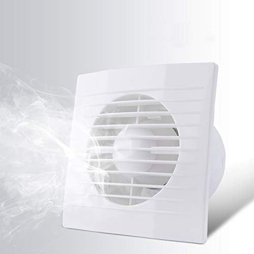 8 inch Silent Household Exhaust Fan Air Grille Wall Window Extractor Ceiling Fan for Toilet Bathroom Kitchen Ventilation Vents