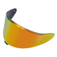 PSLER Helmvisier für Shoei NXR2 Z8 RF-1400 X15 X-SPR Pro, Tiefes Rot – Ansicht 5
