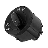 Función esencial: Diseñado para vehículos con volante a la izquierda con luz antiniebla y sin función AUTO, el interruptor de los faros delanteros proporciona un control táctil de la luz antiniebla y el brillo de los instrumentos para una visibilidad clara en condiciones climáticas cambiantes.