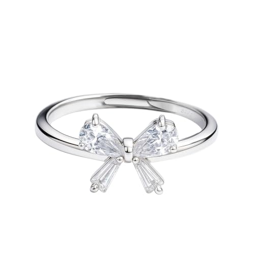 Zarkan 925 Hallmark Silver Bow Ring - Image 2