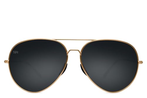Image of Shady Rays Aviator Tangle Free - Polarized Womens Sunglasses