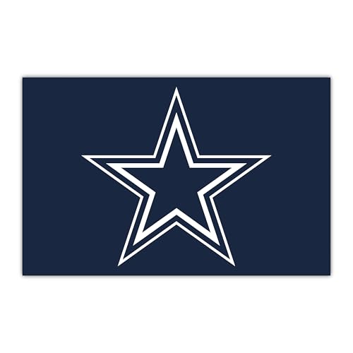 FANMATS 31661 NFL - Dallas Cowboys HiDef Rookie Mat|Primary Logo|18 x 30 inches
