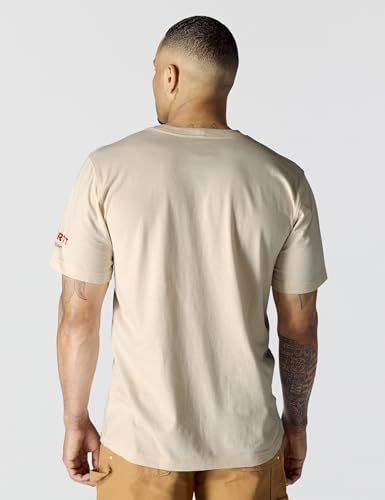 Carhartt Men's Relaxed Fit Lightweight Short-Sleeve Fab Graphic T-Shirt3