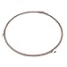 Hemoton - Anello girevole universale per microonde, diametro 22 cm, diametro 1,4 cm, 2 pezzi