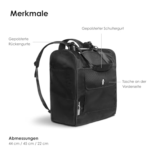 Babyzen YOYO Backpack - Schützt den Kinderwagen auf Reisen - Faltbar zum einfachen Verstauen - Passt für YOYO und YOYO Connect