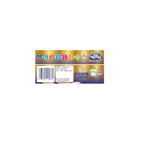 Image of MamyPoko Pants Extra Absorb Baby Diapers, XX- Large (XXL), 14 Count, 15-25 kg