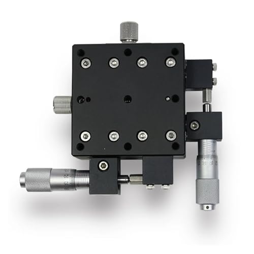 Plateforme XY60-R-30 réglage fin haute précision deux axes pour alignement optique parfait