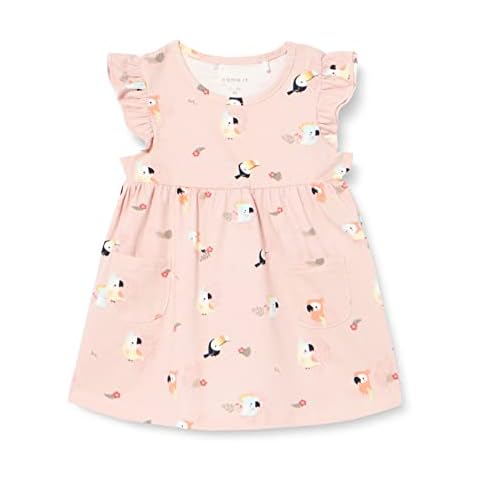 NAME IT Baby Girls' Organic Cotton Dress Cover