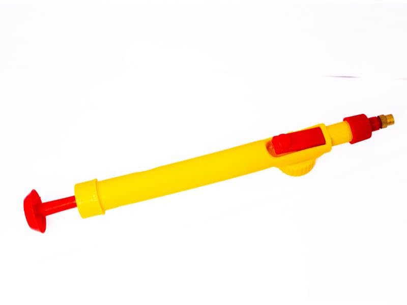 Image of Purna SAMADHAN Adjustable Hand Sprayer with Brass Nozzle | Plastic & Brass Construction | Multipurpose Spray Pump for Plants, Gardening, Pesticide Application & Cleaning Tasks