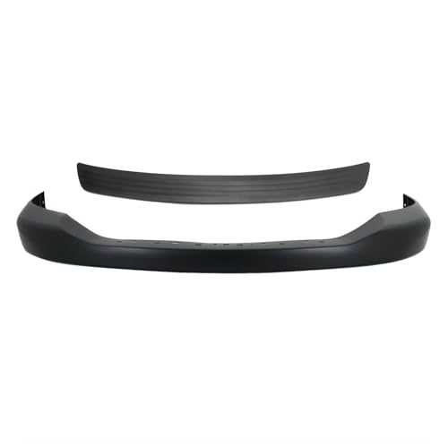 BUMPERS THAT DELIVER - Primered, Front Upper Bumper Cover + Step Pad 2-PC Kit Compatible with 2006 2007 2008 2009 Dodge RAM 1500 2500 3500 Pickup 06 07 08 09, CH1014100 CH1019103