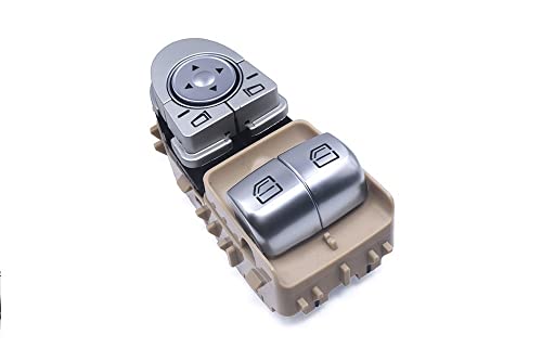 Interrupteur de vitre conducteur beige A2059050302 pour Vito W447 robuste - 4