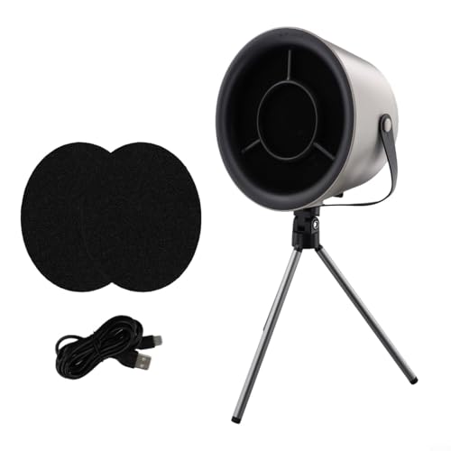 Capucha portátil USB para computadora y ventilador de escape, succión grande y silenciosa, 3 velocidades ajustables con filtro extraíble reemplazable, para cocina interior, barbacoa o