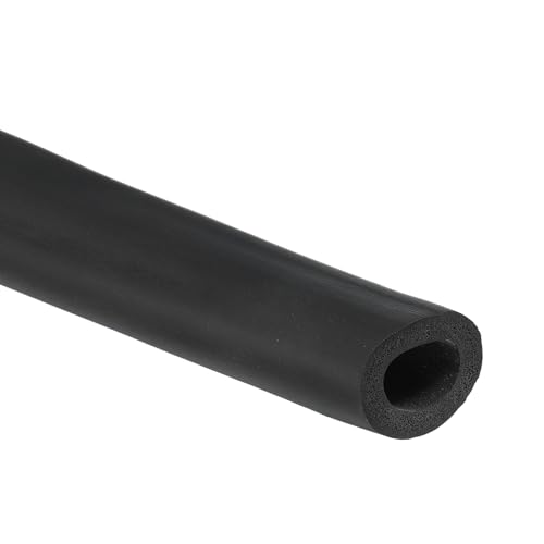 PATIKIL Tubo de espuma aislante de tubo de 20 mm de diámetro interior x 30 mm de diámetro exterior x 1 m de largo, rollo de cubierta de tubo, tubo de barra EPDM para agarre de mango, unidades de aire